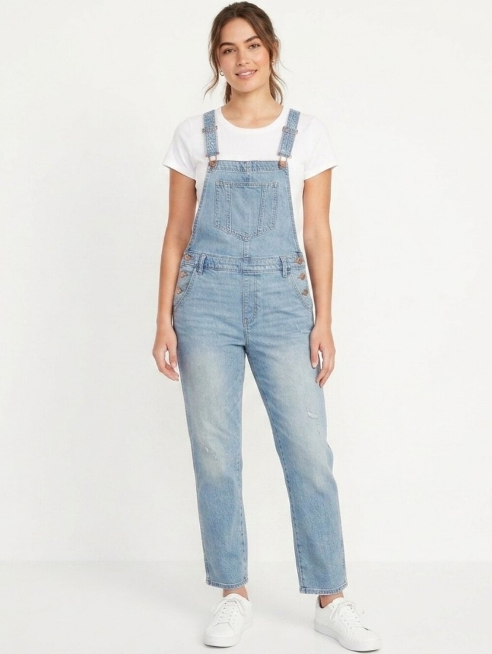 Old Navy Light Blue Denim Women's Overalls